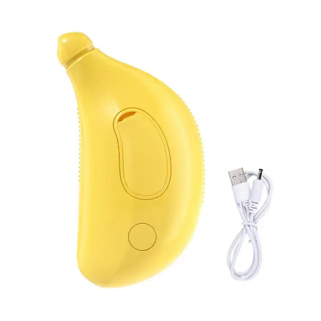 c Multifunctional Pet Grooming Tool Banana Shape Steamy Cat Brush for Hair Removal Grooming Pet for Pets
